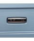 Walizka Kemer Średnia walizka  401 M Metaliczny Niebieski