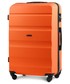 Walizka Kemer Średnia walizka  AT01 M Pomarańczowa