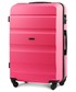 Walizka Kemer Średnia walizka  AT01 M Różowa