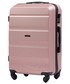 Walizka Kemer Średnia walizka  AT01 M Różowa