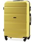 Walizka Kemer Duża walizka  AT01 L Żółta