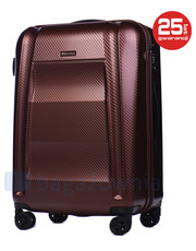 walizka Duża walizka  NEW YORK PC017A 3B Bordowa - bagazownia.pl