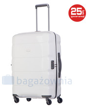 walizka Średnia walizka  SHANGHAJ PP008B 6 Biała - bagazownia.pl