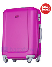 walizka Duża walizka  IBIZA ABS04A 3A Różowa - bagazownia.pl