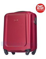 walizka Mała kabinowa walizka  IBIZA ABS04C 3 Czerwona - bagazownia.pl