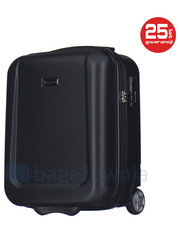 walizka Bardzo mała walizka  IBIZA ABS04D 1 Czarna - bagazownia.pl