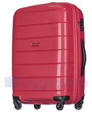 walizka Średnia walizka  MADAGASCAR PP013B 3 Czerwona - bagazownia.pl