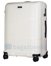 walizka Duża walizka  VIENNA PC021A 8 Biała - bagazownia.pl