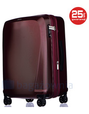 walizka Średnia walizka  LONDON PC019B 3 Czerwona - bagazownia.pl
