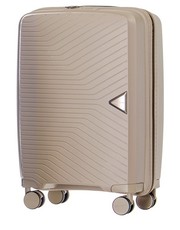 walizka Mała kabinowa walizka  DENVER PP014C 6 Beżowa - bagazownia.pl