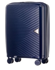 walizka Mała kabinowa walizka  DENVER PP014C 7A Granatowa - bagazownia.pl
