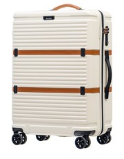walizka Średnia walizka  OCFORD PC023B 8 Biała - bagazownia.pl