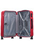 Walizka Puccini Średnia walizka  ATLANTA PC025B 3 Czerwona