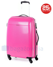 walizka Duża walizka  VOYAGER PC005A 3A Różowa - bagazownia.pl