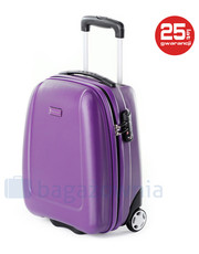 walizka Bardzo mała walizka  BARCELONA ABS01D 7B Fioletowa - bagazownia.pl
