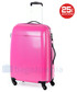 Walizka Puccini Średnia walizka  VOYAGER PC005B 3A Różowa