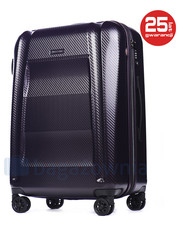 walizka Średnia walizka  NEW YORK PC017B 7B Fioletowa - bagazownia.pl