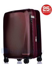 walizka Duża walizka  LONDON PC019A 3 Czerwona - bagazownia.pl