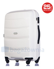 walizka Średnia walizka  ACAPULCO PP012B 6 Biała - bagazownia.pl