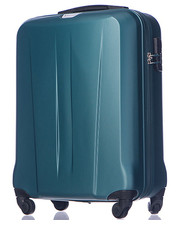 walizka Mała kabinowa walizka  PARIS ABS03C 5A Zielona - bagazownia.pl