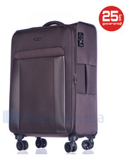 walizka Duża walizka  BERLIN EM50390A 2 Brązowa - bagazownia.pl