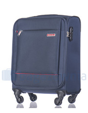 walizka Mała kabinowa walizka  PARMA EM50720C 7 Granatowa - bagazownia.pl