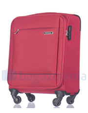 walizka Mała kabinowa walizka  PARMA EM50720C 3 Czerwona - bagazownia.pl
