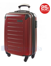 walizka Mała kabinowa walizka  SYDNEY PC016C 3 Czerwona - bagazownia.pl
