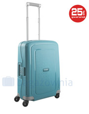 walizka Mała kabinowa walizka  SCURE 49539 Turkusowa - bagazownia.pl