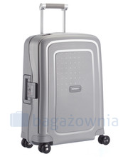 walizka Mała kabinowa walizka  SCURE 49539 Srebrna - bagazownia.pl
