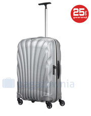 walizka Średnia walizka  COSMOLITE 73350 Srebrna - bagazownia.pl