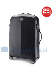 walizka Średnia walizka  56-3-572 Czarna - bagazownia.pl