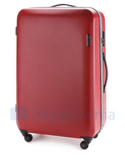 walizka Duża walizka  56-3-613-30 Czerwona - bagazownia.pl