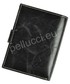 Portfel Pellucci Portfel męski skórzany  RM-04L-BAW BUFFALO Czarny