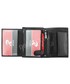 Portfel Pellucci Portfel męski skórzany  N4-VT RFID Czarny / Czerwony