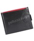 Portfel Pellucci Portfel męski skórzany  N992L-VT RFID Czarny / Czerwony