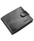 Portfel Pellucci Portfel męski skórzany  N992L-VT RFID Czarny / Czerwony
