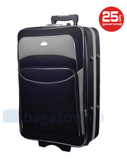 walizka Średnia walizka  101 M - Czarny / Szary - bagazownia.pl