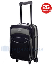 walizka Mała kabinowa walizka  101 S - Czarny / Szary - bagazownia.pl