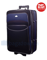 walizka Średnia walizka  101 M - Czarny / Granatowy - bagazownia.pl