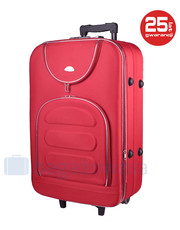 walizka Średnia walizka  801 M - Czerwona - bagazownia.pl