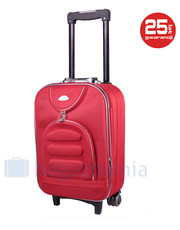 walizka Mała kabinowa walizka  801 S - Czerwona - bagazownia.pl