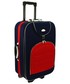 Walizka Pellucci Średnia walizka  801 M - Granatowo Czerwona