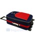 Walizka Pellucci Mała kabinowa walizka  801 S - Granatowo Czerwona