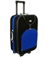 Walizka Pellucci Mała kabinowa walizka  801 S - Czarno Niebieska