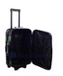 Walizka Pellucci Średnia walizka  773 M - Czarno Zielona