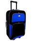 Walizka Pellucci Mała kabinowa walizka  301 S Czarno Niebieska
