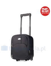 walizka Bardzo mała walizka  652 WIZZ AIR czarna - bagazownia.pl