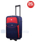 Walizka Pellucci Mała kabinowa walizka  773 S Granatowy / czerwony