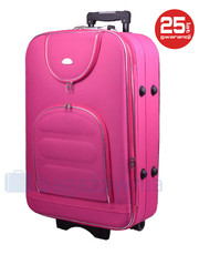 walizka Duża walizka  801 L - Różowy - bagazownia.pl